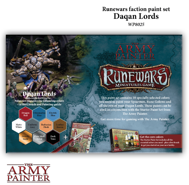 Runewars: Daqan Lords Paint Set
