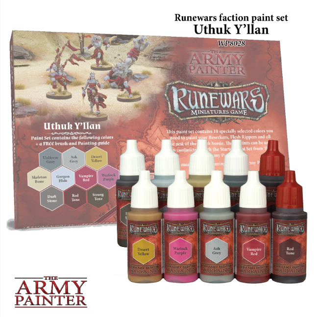 Runewars: Uthuk Y'llan Paint Set