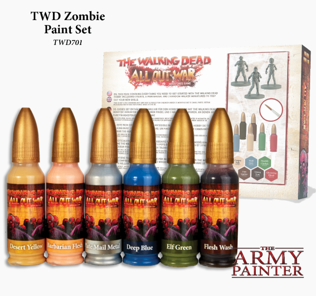TWD Walker Paint Set