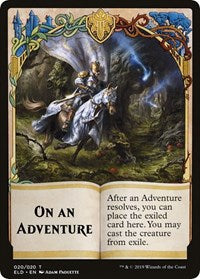 On An Adventure Double-sided Emblem (Challenger 2020) [Unique and Miscellaneous Promos]