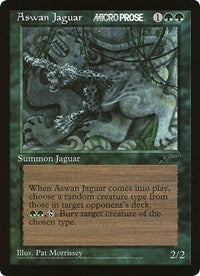 Aswan Jaguar (Oversized) [Oversize Cards]