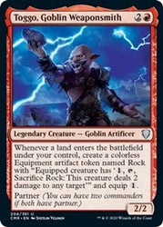 Toggo, Goblin Weaponsmith [Commander Legends]