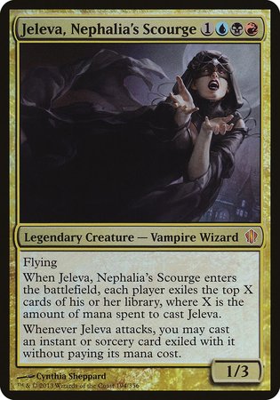 Jeleva, Nephalia's Scourge (Commander 2013) [Commander 2013 Oversized]