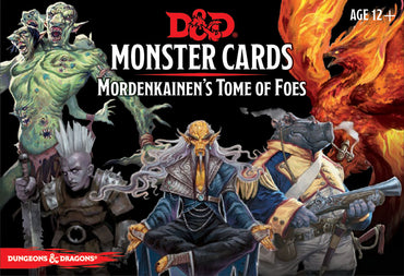 D&D Cards: Mordenkainen's Tome of Foes Monster Cards