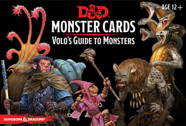 D&D Cards: Volo's Guide to Monsters Cards