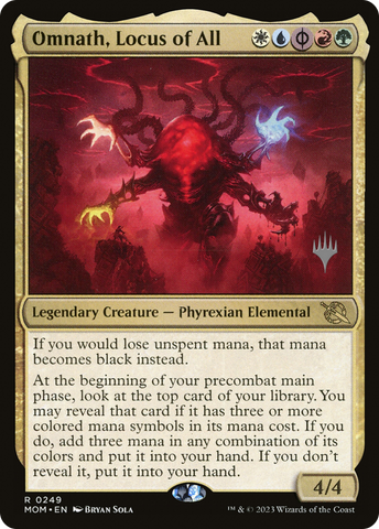 Omnath, Locus of All (Promo Pack) [March of the Machine Promos]