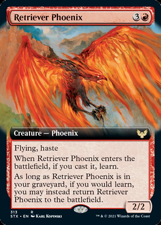 Retriever Phoenix (Extended) [Strixhaven: School of Mages]