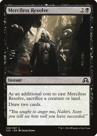 Merciless Resolve [Shadows over Innistrad]