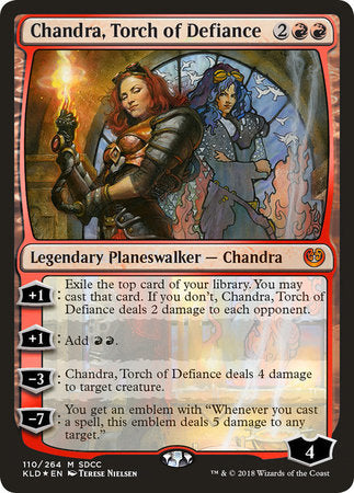 Chandra, Torch of Defiance (SDCC 2018 EXCLUSIVE) [San Diego Comic-Con 2018]