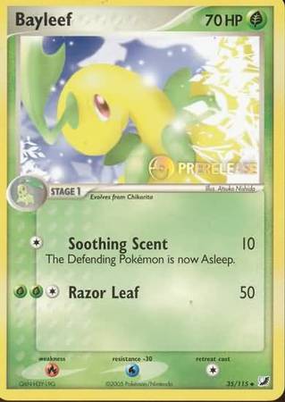 Bayleef (Prerelease Promo) (35/115) [Nintendo: Black Star Promos]