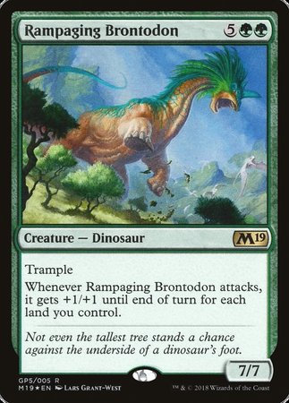Rampaging Brontodon (2018 Gift Pack) [M19 Gift Pack]