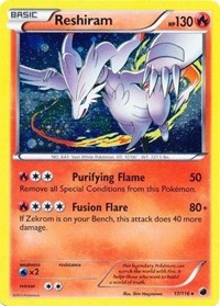 Reshiram - 17/116 (Cosmos Holo) [Miscellaneous Cards & Products]