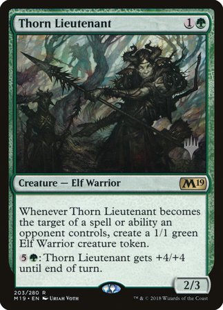 Thorn Lieutenant [Core Set 2019 Promos]
