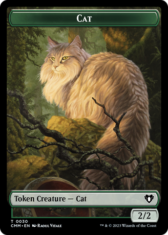 Cat Token (30) [Commander Masters Tokens]