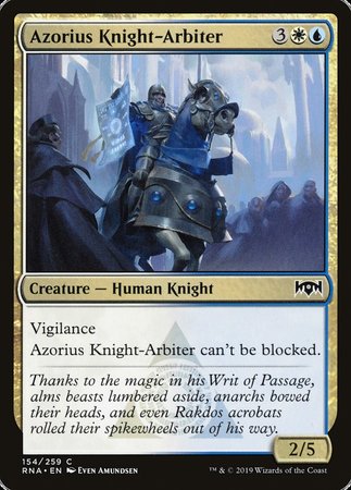 Azorius Knight-Arbiter [Ravnica Allegiance]