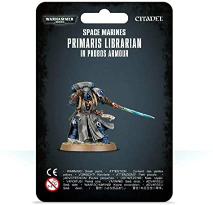 Primaris Librarian in Phobos Armor