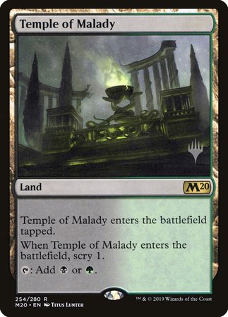 Temple of Malady [Core Set 2020 Promos]