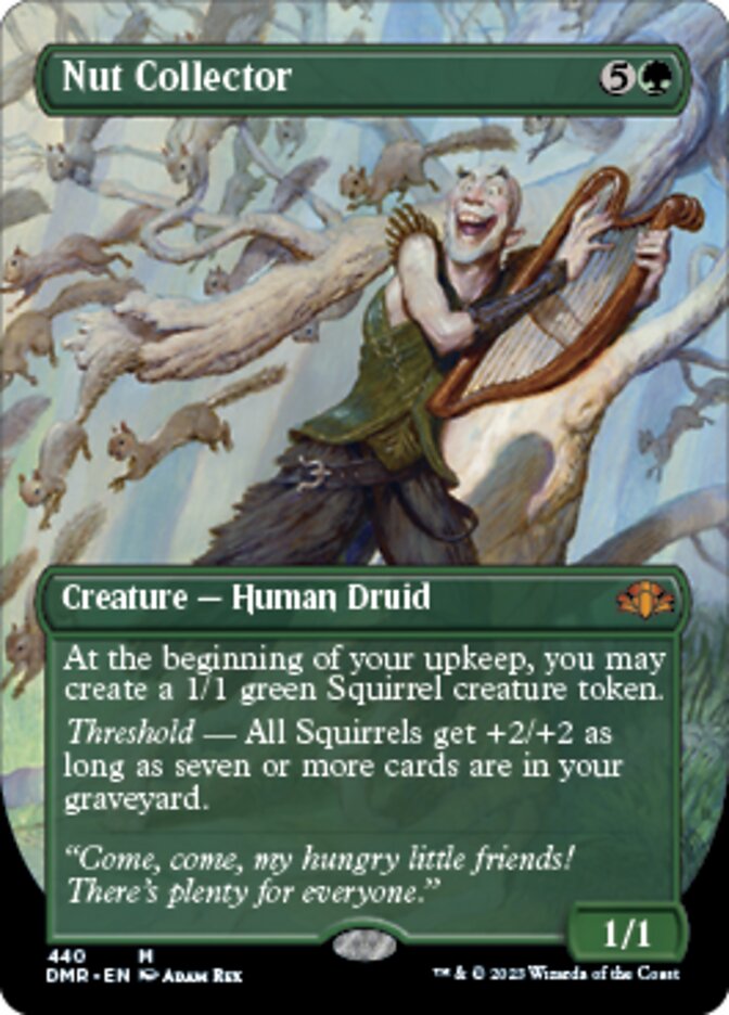 Nut Collector (Borderless Alternate Art) [Dominaria Remastered]