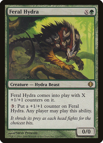 Feral Hydra (Oversized) [Oversize Cards]