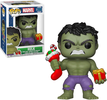 Pop! Hulk W/Stocking & package