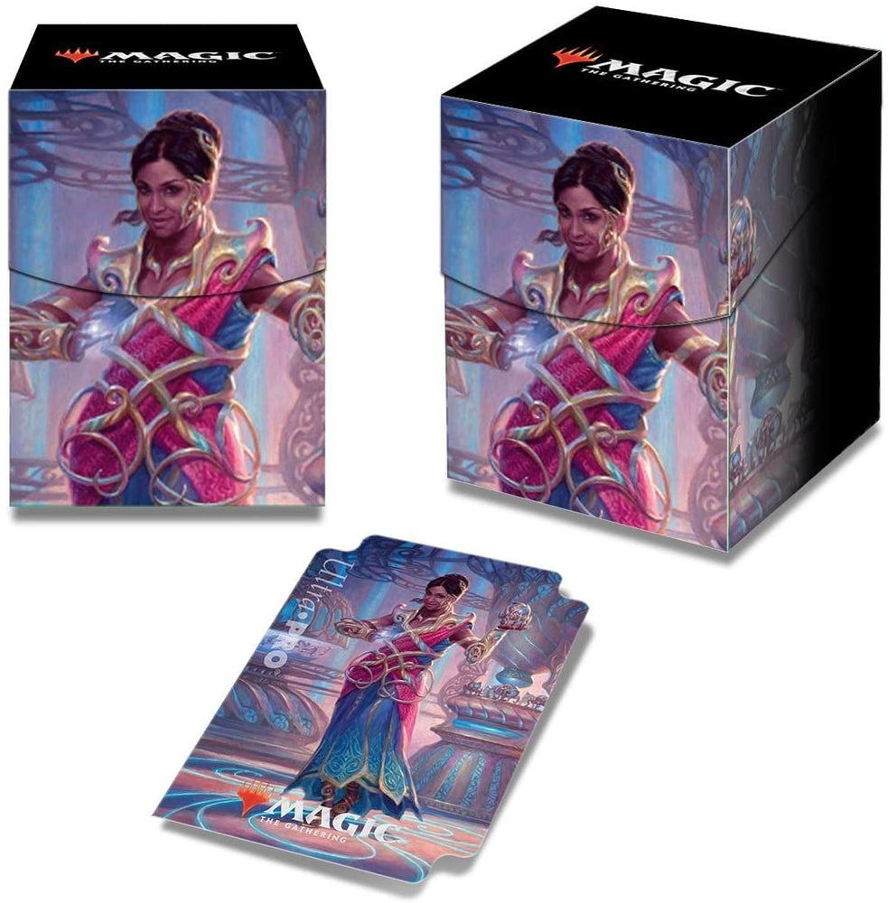 Magic: The Gathering Commander 2018 Saheeli, The Gifted PRO-100+ Deck Box