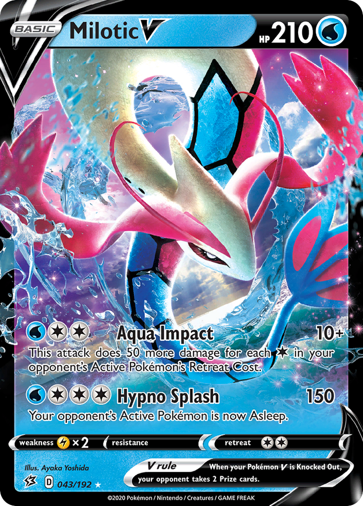 Milotic V (43/192) [Sword & Shield: Rebel Clash]