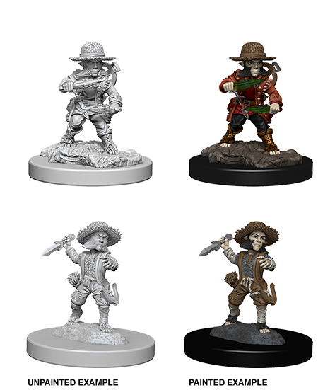 Pathfinder Battles Deep Cuts: Male Halfling Rogue