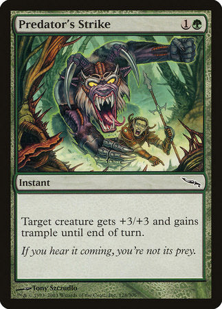 Predator's Strike [Mirrodin]