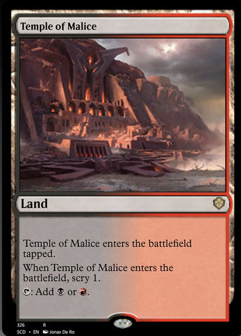 Temple of Malice [Starter Commander Decks]
