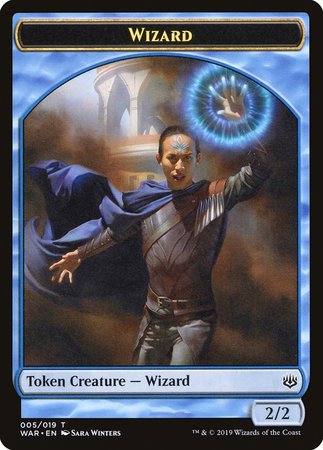 Wizard Token [War of the Spark Tokens]