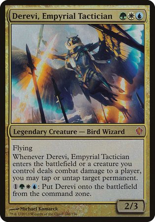 Derevi, Empyrial Tactician (Commander 2013) [Commander 2013 Oversized]