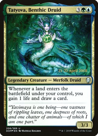 Tatyova, Benthic Druid [Dominaria Promos]