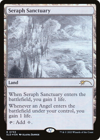 Seraph Sanctuary (Sketch) [Secret Lair Drop Promos]