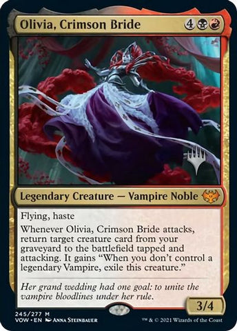 Olivia, Crimson Bride (Promo Pack) [Innistrad: Crimson Vow Promo Pack]