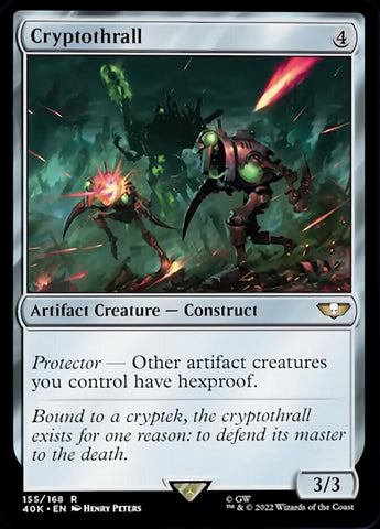 Cryptothrall (Surge Foil) [Warhammer 40,000]