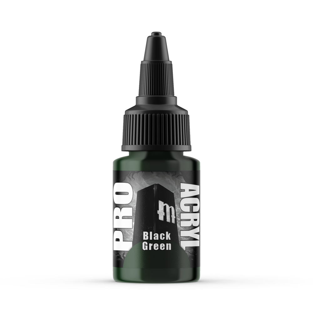 Pro Acryl: Black Green (22ml)
