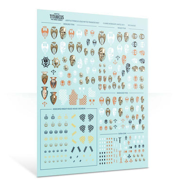 Adeptus Titanicus: Legio Krytos Transfer Sheet