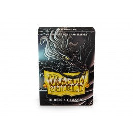 Dragon Shield 60ct Deck Protector Mini Classic Black