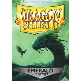 Dragon Shield 100ct: Matte Emerald