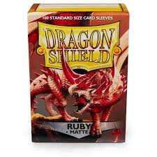 Dragon Shield 100ct: Matte Ruby
