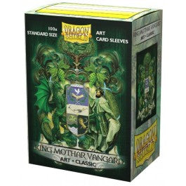 Dragon Shield Sleeves: Matte Art King Mothar Vanguard: Coat-of-Arms (Box of 100)