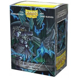 Dragon Shield Sleeves: Matte Art King Athromark III: Potrait (Box of 100)