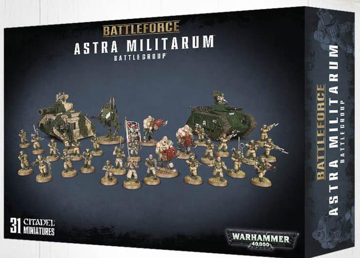 Warhammer 40K: Astra Militarum Bastion Platoon