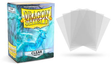 Dragon Shield Box of 100 in Matte Clear