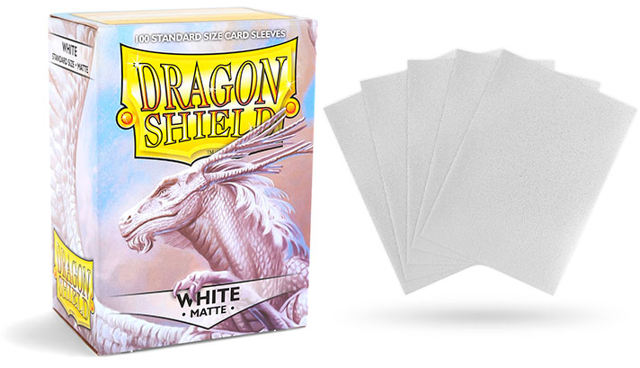 Dragon Shield Box of 100 in Matte White