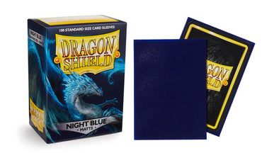 Dragon Shield Night Blue: Botan Matte Sleeves - (Box of 100)