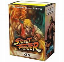 Dragon Shield Sleeves: Art Classic - Street Fighter: Ken (Box of 100)