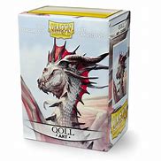 Dragon Shield Sleeves: Art Matte Qoll (Box Of 100)