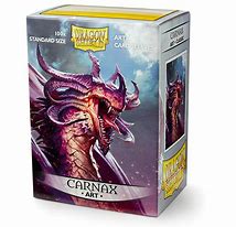 Dragon Shield Sleeves: Art Matte Carnax (Box Of 100)