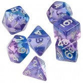 Sirius Dice Set - Peacock Glow Worm